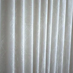 Κουρτίνα Σατέν Έτοιμη Ραμμένη με Τρέσα 270×280 εκ. 90% Σκίαση Μπεζ