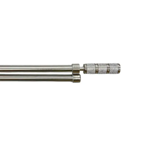 Κουρτινόξυλο Φ19mm Inox Ασημί 160cm εως 300cm