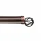 Κουρτινόξυλο Φ28mm Inox Χάλκινο 160cm εως 300cm