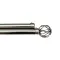 Κουρτινόξυλο Φ28mm Inox Ασήμι 160cm εως 300cm