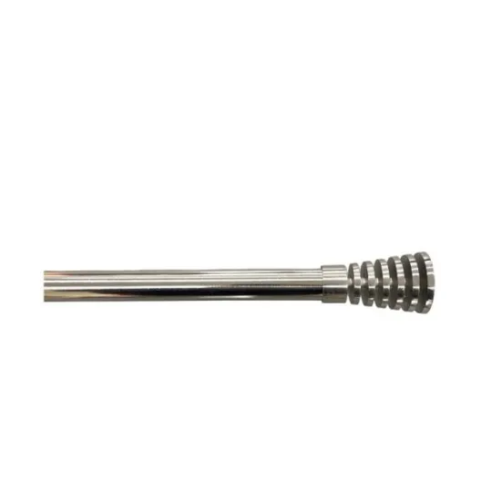 Κουρτινόξυλο Φ28mm Inox Ασήμι 160cm εως 300cm