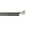 Κουρτινόξυλο Κρύσταλλο Φ28mm Inox Μεταλιζέ 160cm εως 300cm