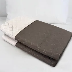 Κουβερλί Μονό 160x240 Διπλής Όψης Καφέ-Εκρού