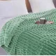 Κουβέρτα Υπέρδιπλη 20x240 Super soft Βελουτέ Ριγέ Βεραμάν