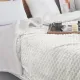Κουβέρτα Υπέρδιπλη Γούνινη 220x240 Λευκή