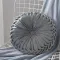Μαξιλάρι Βελούδινο Στρογγυλό 32cm Γκρι