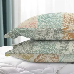 Σετ Μαξιλαροθήκες 50x70 IL-LINE Modern Art Γαλάζιο