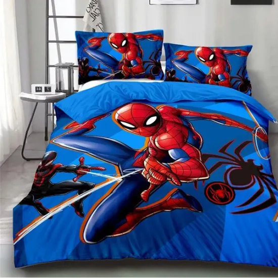 Παιδικό Κουβερλί 160x240 και Μαξιλαροθήκες 50x70 Spiderman