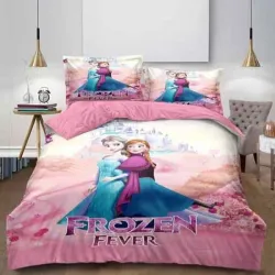 Σετ Παπλωματοθήκη Φανελένια Παιδική Frozen 160×240