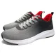 Παπούτσια Ανδρικά Αθλητικά Sneakers Γκρι-Κόκκινο