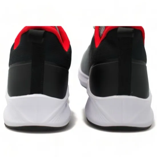 Παπούτσια Ανδρικά Αθλητικά Sneakers Γκρι-Κόκκινο