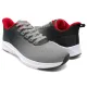 Παπούτσια Ανδρικά Αθλητικά Sneakers Γκρι-Κόκκινο