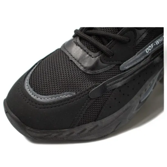 Παπούτσια Ανδρικά Αθλητικά Sneakers Μαύρο-Γκρι