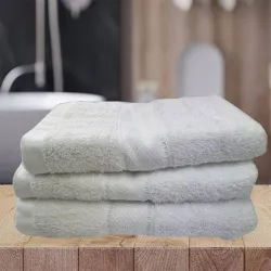 Πετσέτα Προσώπου 50×90 500gr/Τμ “Cozy Soft Line” Λευκό