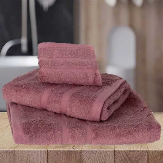 Πετσέτα Προσώπου 50×90 500gr/Τμ “Cozy Soft Line” Σάπιο Μήλο