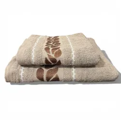 Σετ Πετσέτες 2τμχ Μόκα