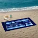 Πετσέτα Θαλάσσης 100x180 Μπλε Δελφίνι
