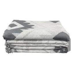 Σετ Ριχτάρια Σενίλ Γκρι Σκούρο Γκρι 3 τεμαχίων