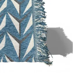 Σετ Ριχτάρια Σενίλ Μπλε 3 τεμαχίων