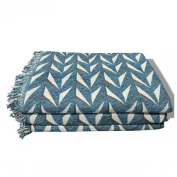 Σετ Ριχτάρια Σενίλ Μπλε 3 τεμαχίων