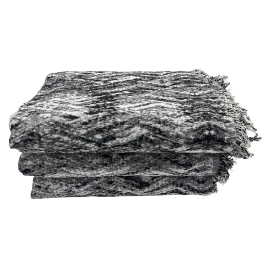 Σετ Ριχτάρια Σενίλ Γκρι Σκούρο 3 τεμαχίων