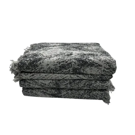 Σετ Ριχτάρια Σενίλ Γκρι Σκούρο 3 τεμαχίων