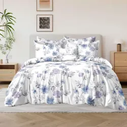 Σετ σεντόνια Υπέρδιπλα 4 τεμαχίων Royal Dream Λευκό