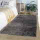 Σετ Χαλιά Κρεβατοκάμαρας 3τμχ Γούνα 80x190cm Ανθρακί