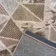 Σετ Χαλιά Κρεβατοκάμαρας 3τμχ Μοντέρνο με σχέδιο Καφέ