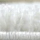 Xαλιά Shaggy Στρογγυλά Λευκά 160x160cm