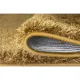 Χαλιά Shaggy 3D 190x220cm-Σκούρο χρυσό