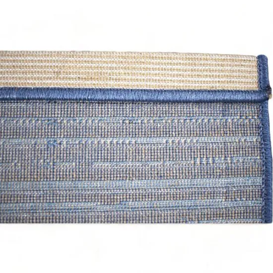 Χαλί Ανάγλυφο Τσοκμέ Ριγέ Μπλε 160x200cm