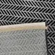 Χαλί Ανάγλυφο με Σχέδιο Μαύρο Γκρι 200x290cm