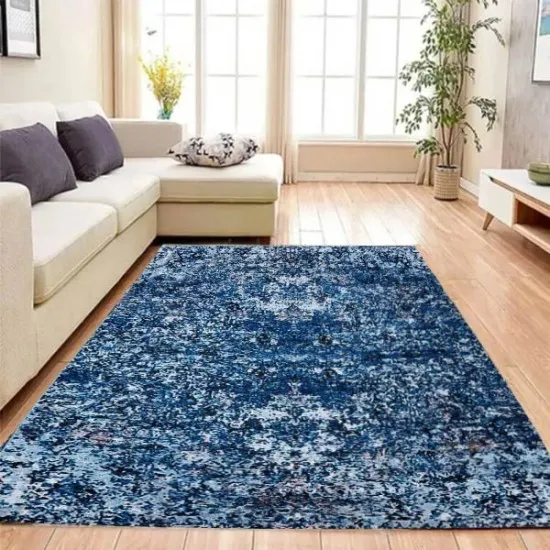 Xαλί Ανάγλυφο Μπλε 160x220cm