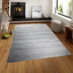 Xαλιά Ανάγλυφα Ριγέ Γκρι 200x290cm