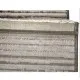 Xαλιά Ανάγλυφα Ριγέ Μπεζ 200x290cm