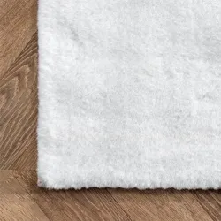 Xαλί Γούνινο Rabbit Super Soft 80x150 Λευκό