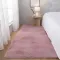 Σετ Πατάκια Κρεβατοκάμαρας Γούνινα Rabbit Super Soft Fluffy Σάπιο μήλο