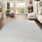 Χαλί Shaggy Γούνα 150x200cm Super Soft Λευκό