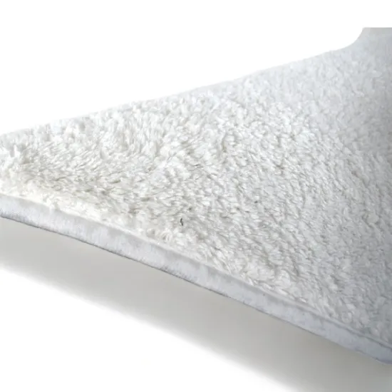Χαλί Shaggy Γούνα 150x200cm Super Soft Λευκό