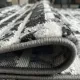 Χαλί Τσοκμέ Ασπρόμαυρο 100x200cm