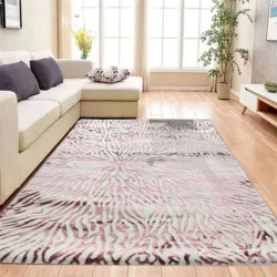 Χαλί Τσοκμέ Μπεζ Κοκκινοκαφέ 200x290cm