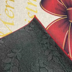 Χαλί Χριστουγεννιάτικο 100Χ150 Κόκκινο με Καμπάνες