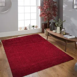 Χαλιά Shaggy 3D 210x270cm-Κόκκινο