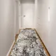Χαλιά Μοντέρνα 100x200cm-Μπες καφέ