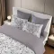 Σετ Σεντόνια Μονά 3τμχ 160X260 IL-LINE Floral Γκρί