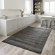 Spitbazaar Μοκέτα Ανάγλυφη Αντιολισθιτική Γκρί 160x200