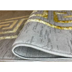 Xαλιά Ανάγλυφα 200x300cm-Γκρί& χρυσό