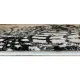 Xαλιά TSOKME 210X260cm-Γκρί & μαύρο
