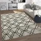 Xαλιά Ανάγλυφα 200x300cm-Γκρί & σκούρο μπλέ